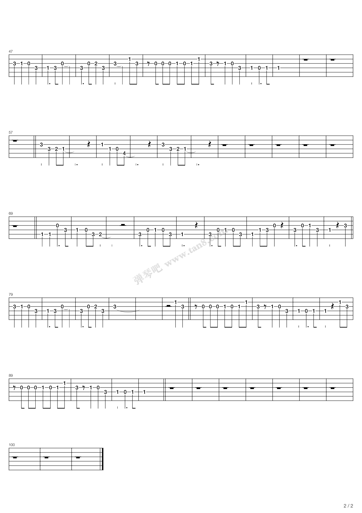 《轻音少女(K-on) - 桜が丘女子高等学校校歌 ...》吉他谱-C大调音乐网