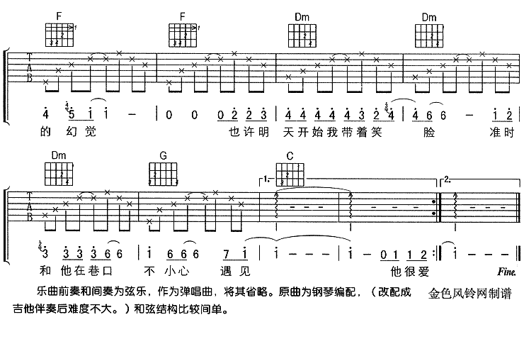面对男生的房间-C大调音乐网