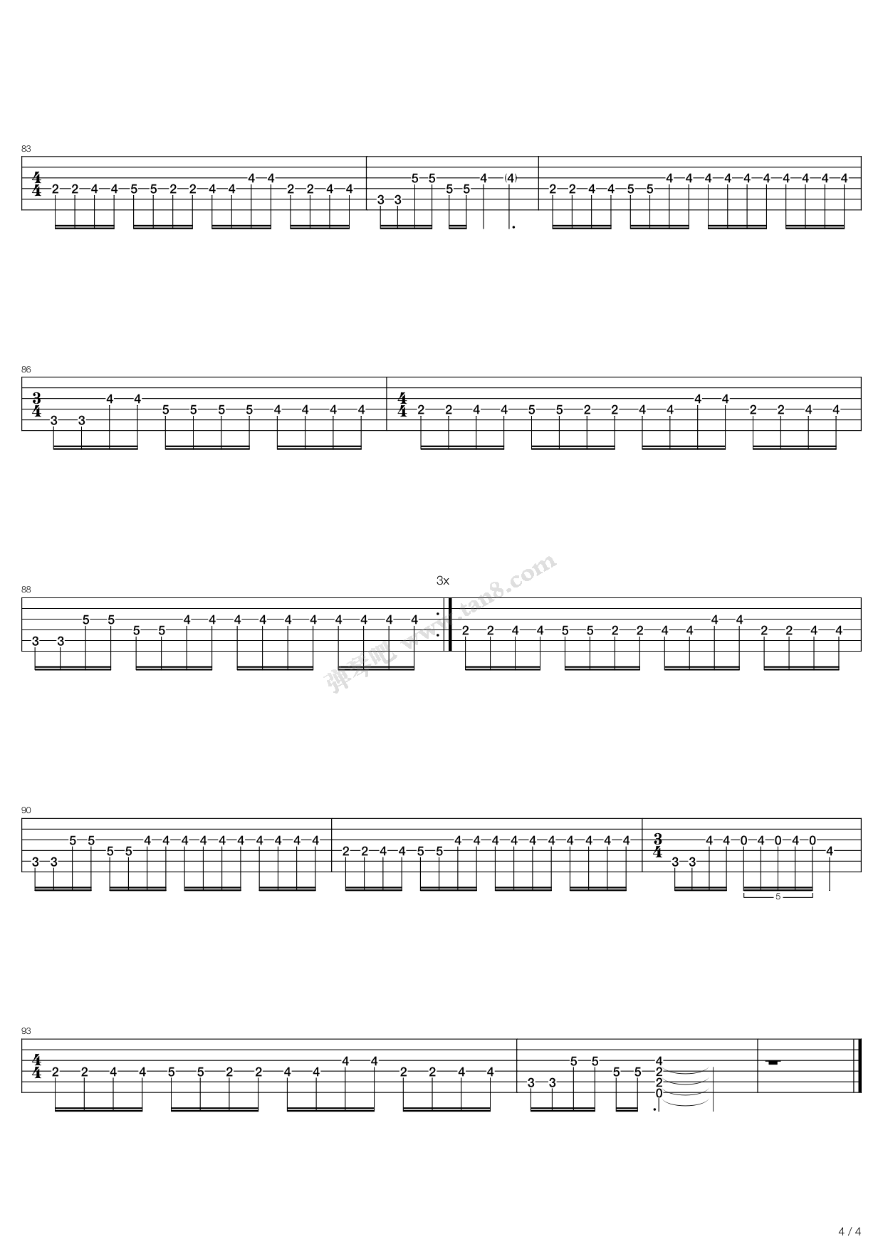 《Dark Tranquillity全集》吉他谱-C大调音乐网