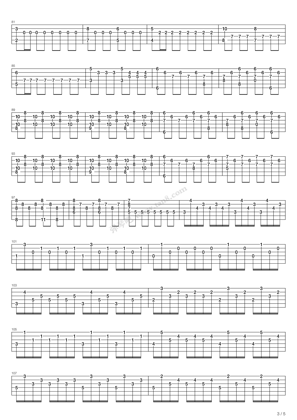 《Sonate In C Op15b》吉他谱-C大调音乐网