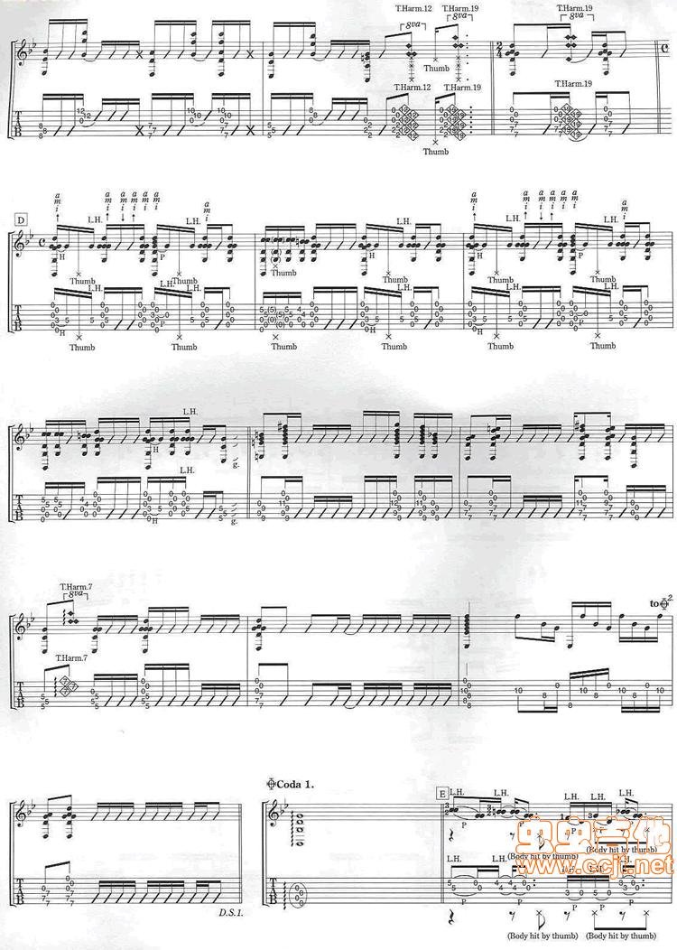 Hard Rain-C大调音乐网