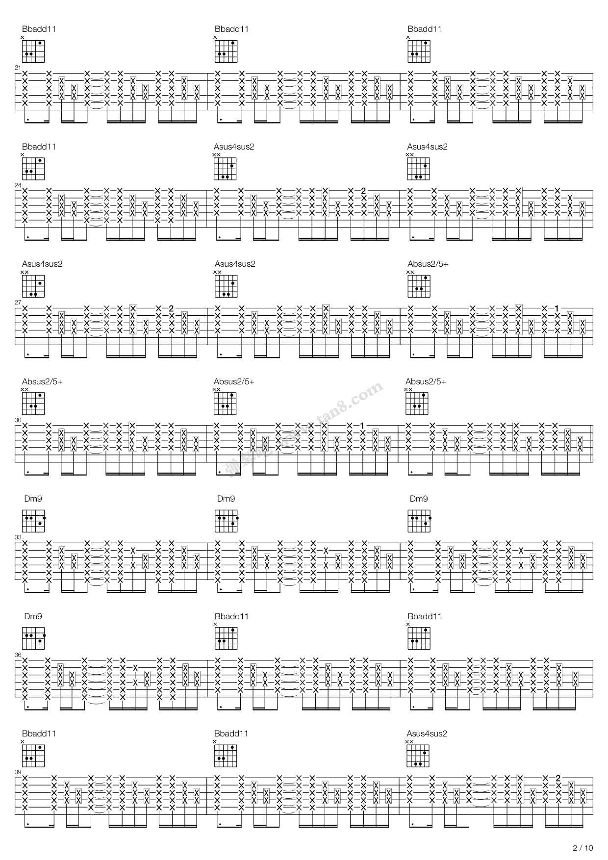 《Dogs》吉他谱-C大调音乐网