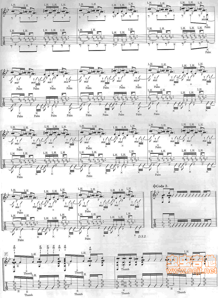 Hard Rain-C大调音乐网