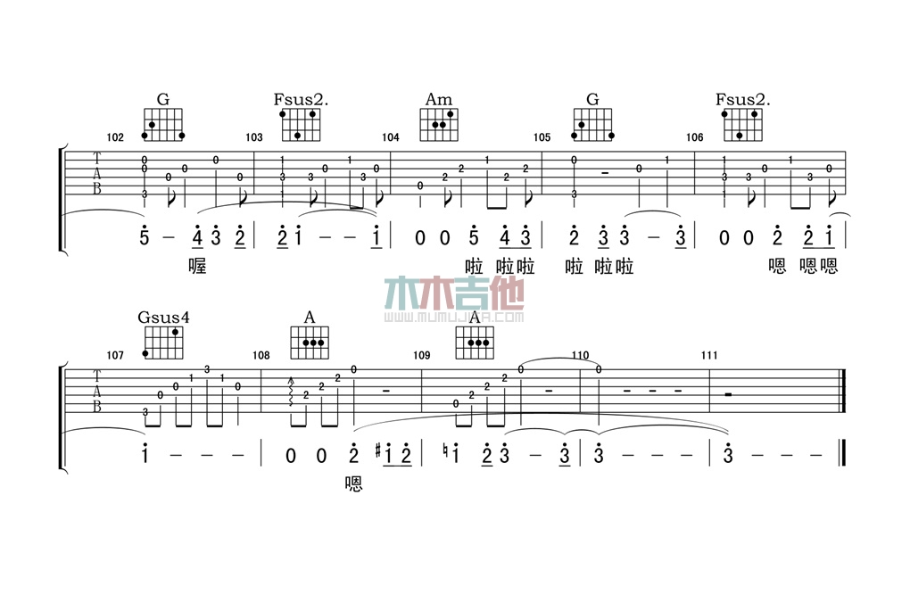 《让每个人心碎》吉他谱-C大调音乐网