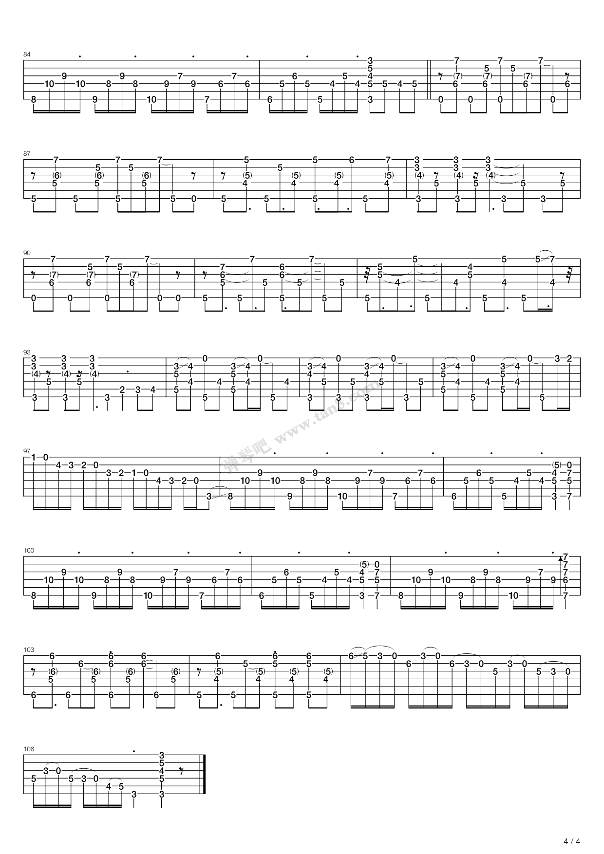 《Gameshow Rag&Cannonball Rag》吉他谱-C大调音乐网