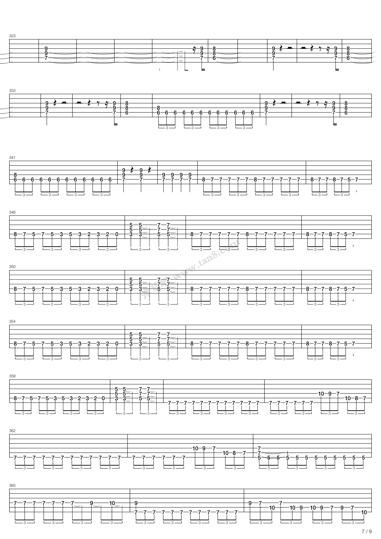 《Heading Fo Tomorrow》吉他谱-C大调音乐网