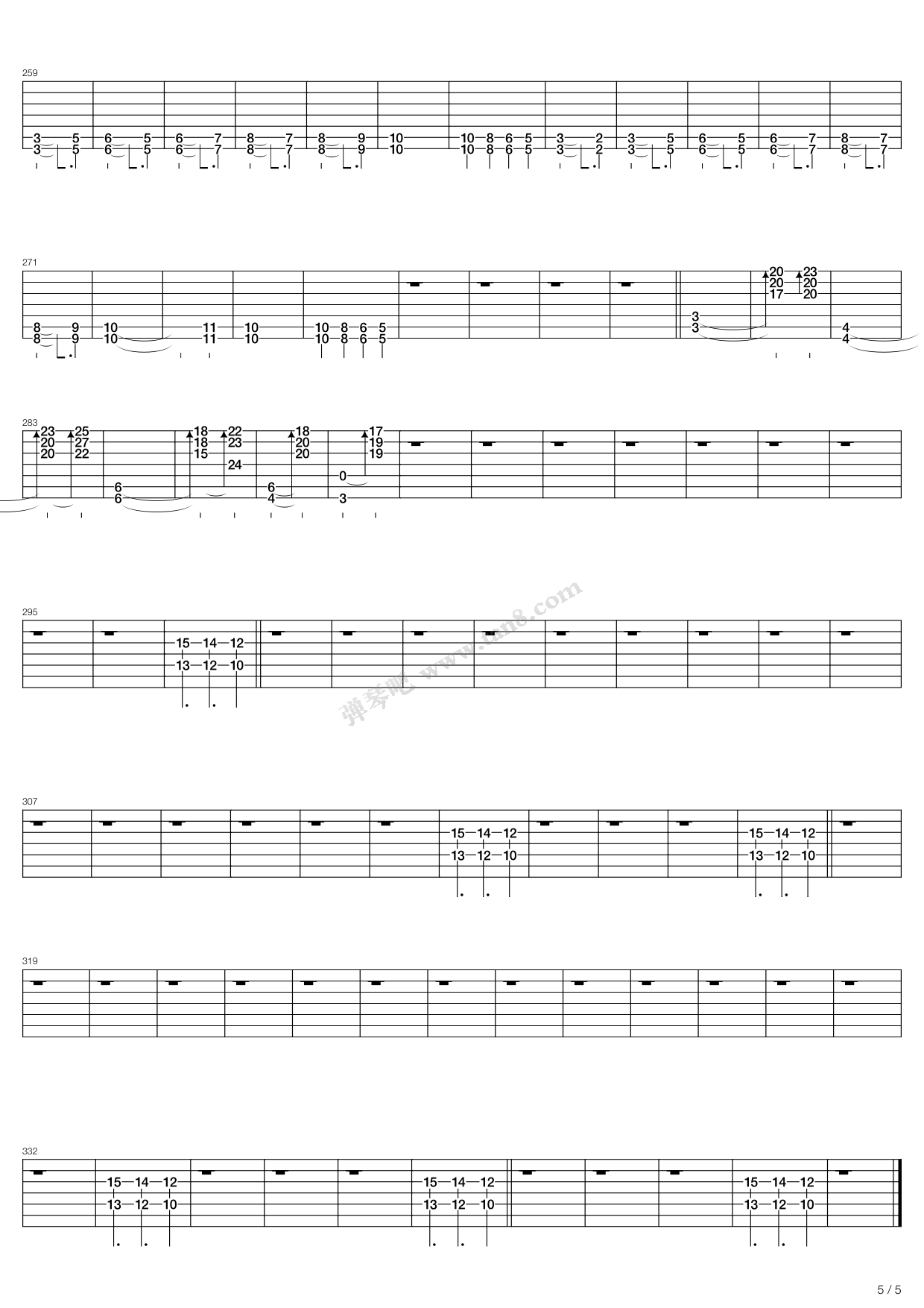 《光と暗の童话》吉他谱-C大调音乐网