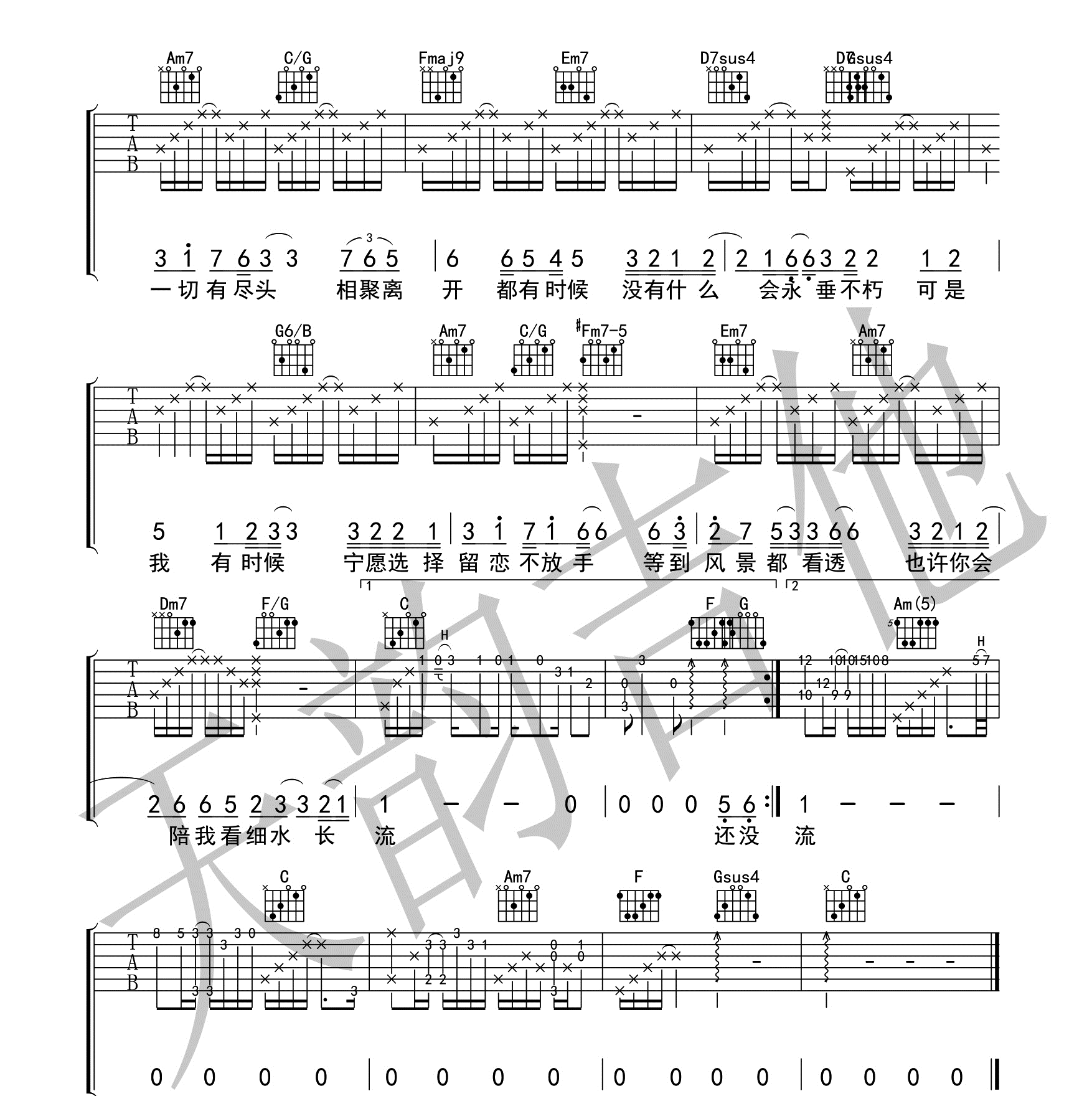 会飞的贼吉他谱_曾轶可(和弦)-C大调音乐网