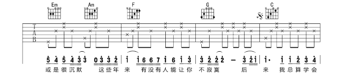 刘若英《后来》-C大调音乐网