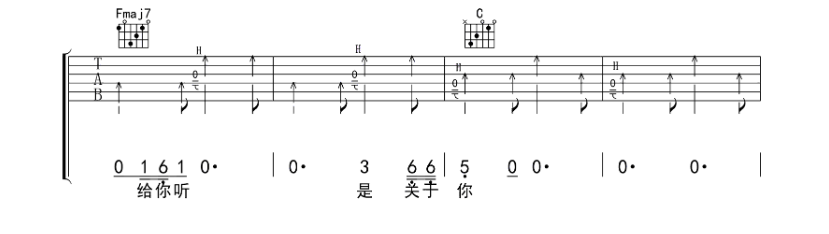 郭顶《想着你》-C大调音乐网