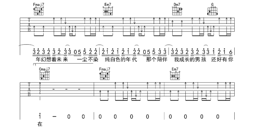 谭咏麟《难舍难分》-C大调音乐网