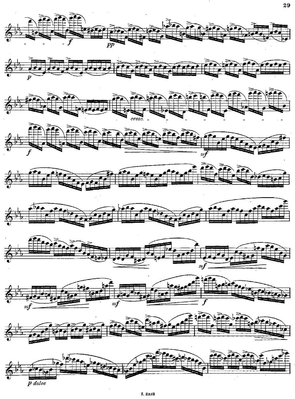 《Schule der Virtuosit?t. Op. 60（20）》吉他谱-C大调音乐网