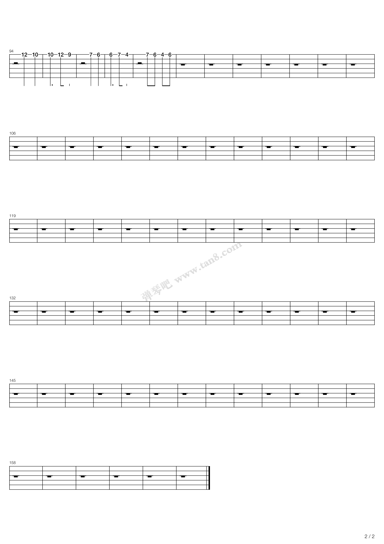 《The Dawn 最经典版》吉他谱-C大调音乐网