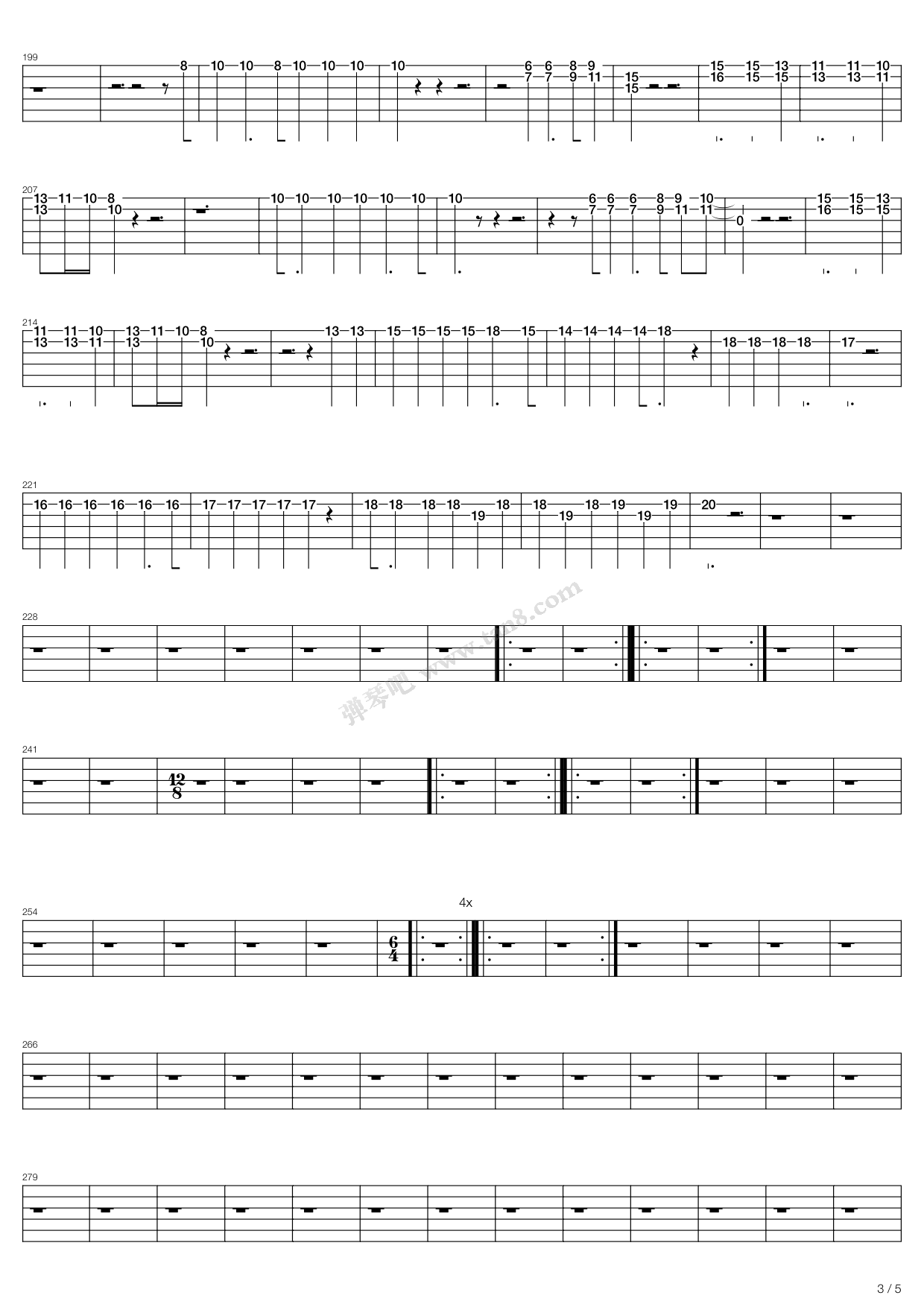 《Shine On You Crazy Diamond Parts I - Ix》吉他谱-C大调音乐网