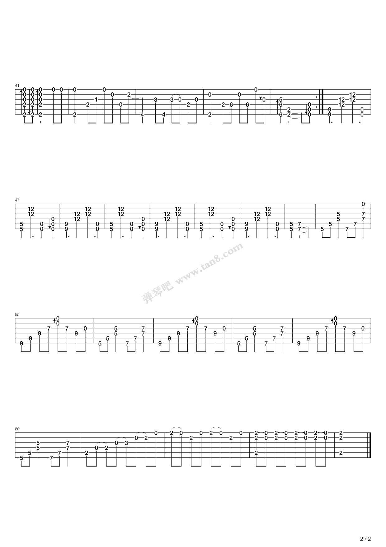 《The Sprinter》吉他谱-C大调音乐网