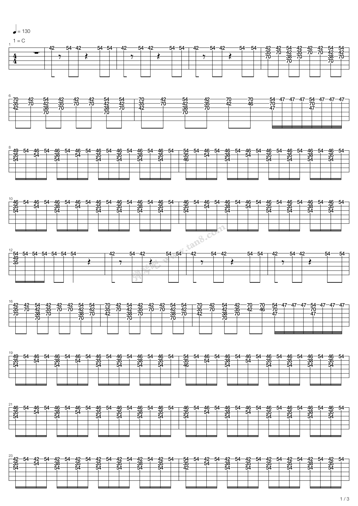 《Beatles (The) - Wait》吉他谱-C大调音乐网