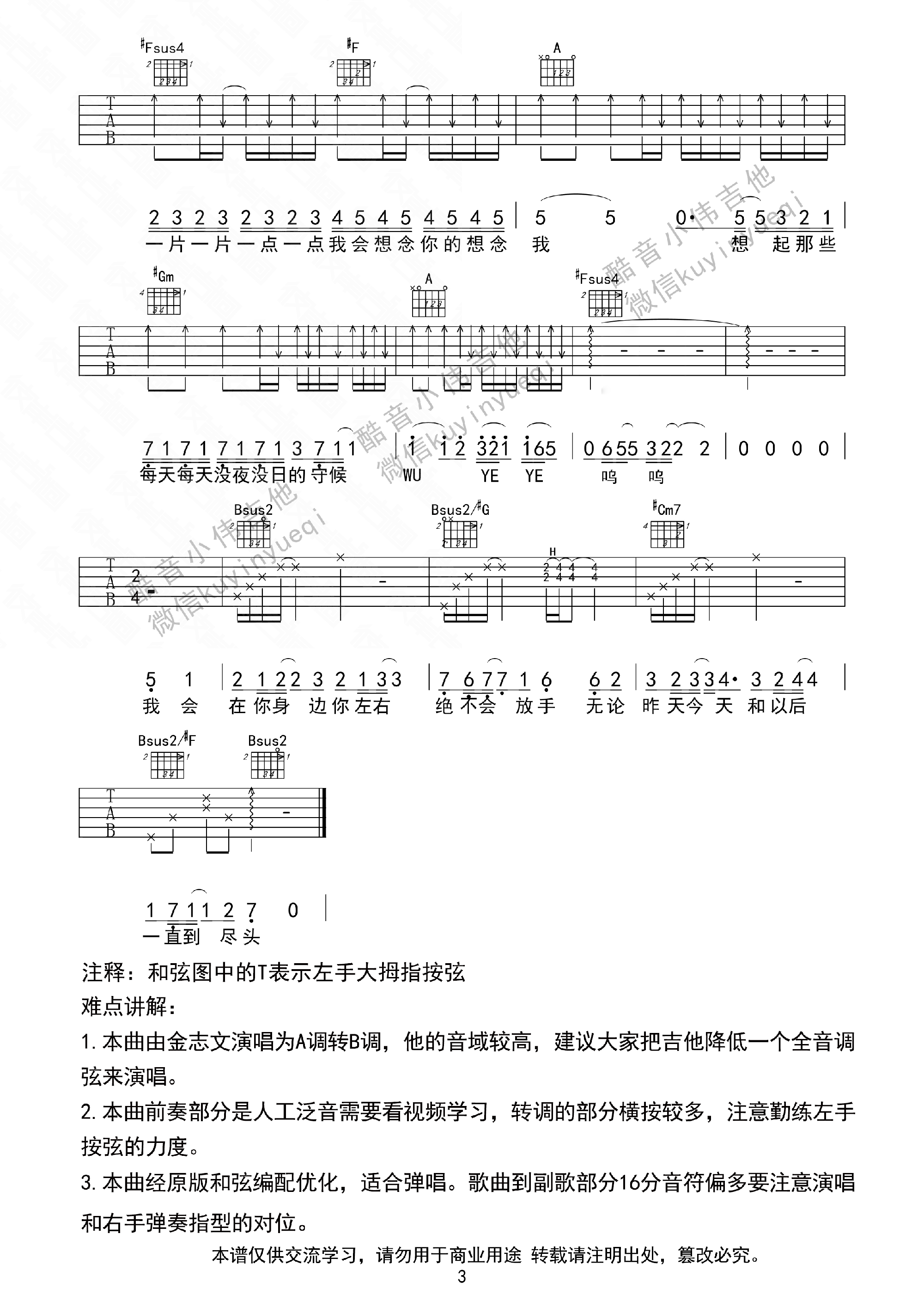 《金志文《夏洛特烦恼》全网首发》吉他谱-C大调音乐网