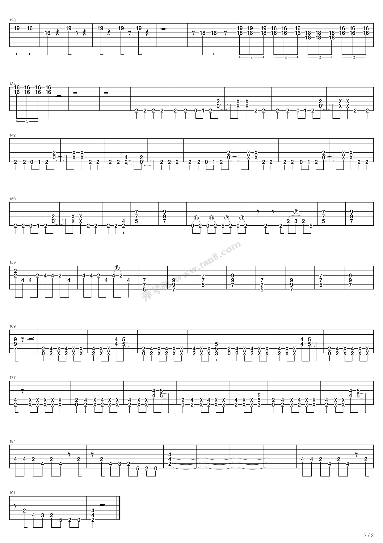 《We Wont Stop The War》吉他谱-C大调音乐网