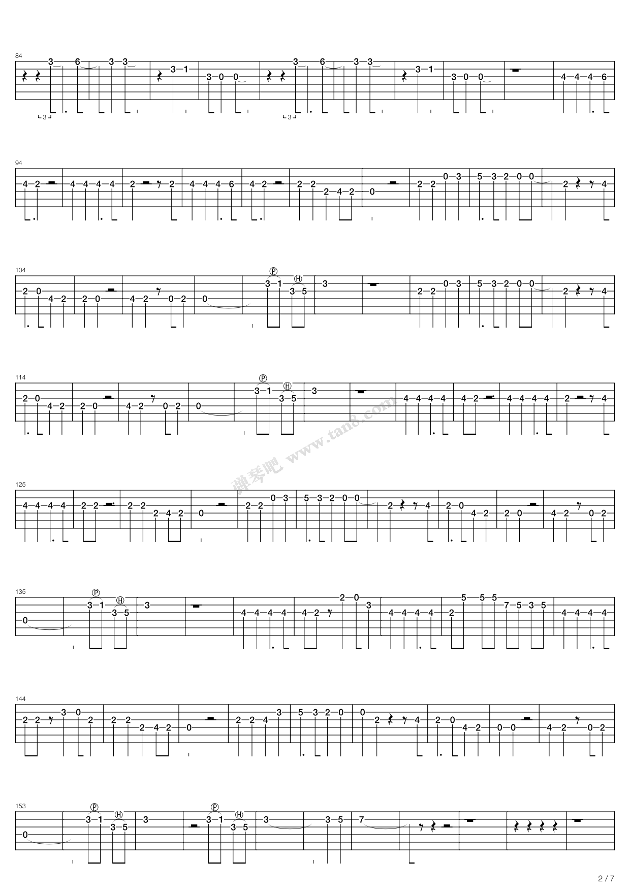 《Beatles (The)披头士乐队 - Please Please Me Album》吉他谱-C大调音乐网