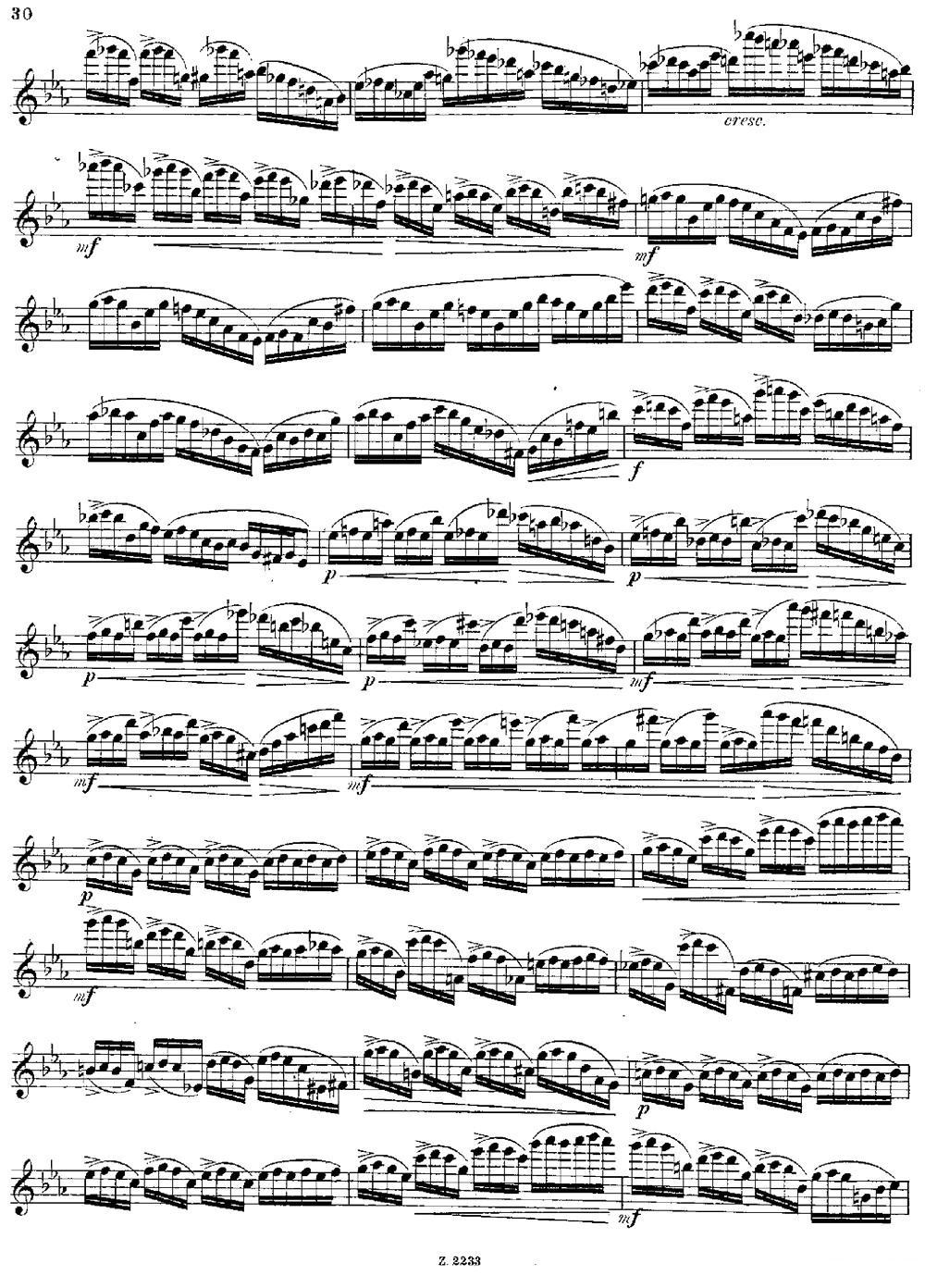 《Schule der Virtuosit?t. Op. 60（20）》吉他谱-C大调音乐网