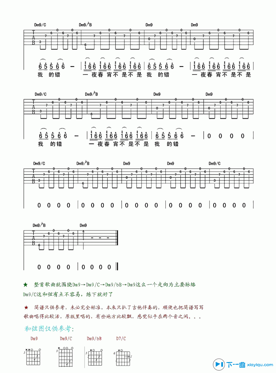 《嫁衣吉他谱C调_幸福大街嫁衣吉他六线谱》吉他谱-C大调音乐网