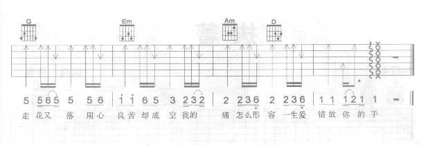 用心良苦（张宇）-C大调音乐网