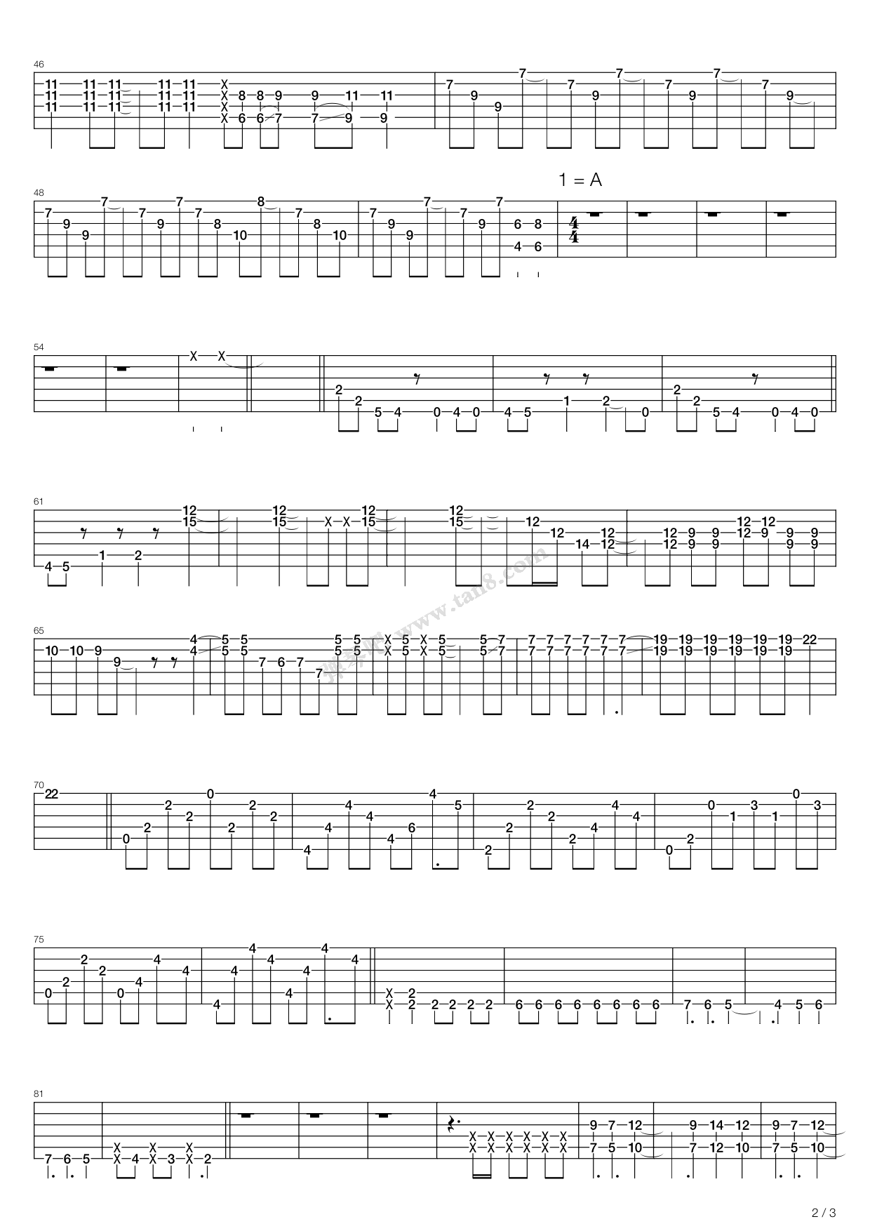 《轻音少女(K-ON) - 轻飘飘的时间》吉他谱-C大调音乐网