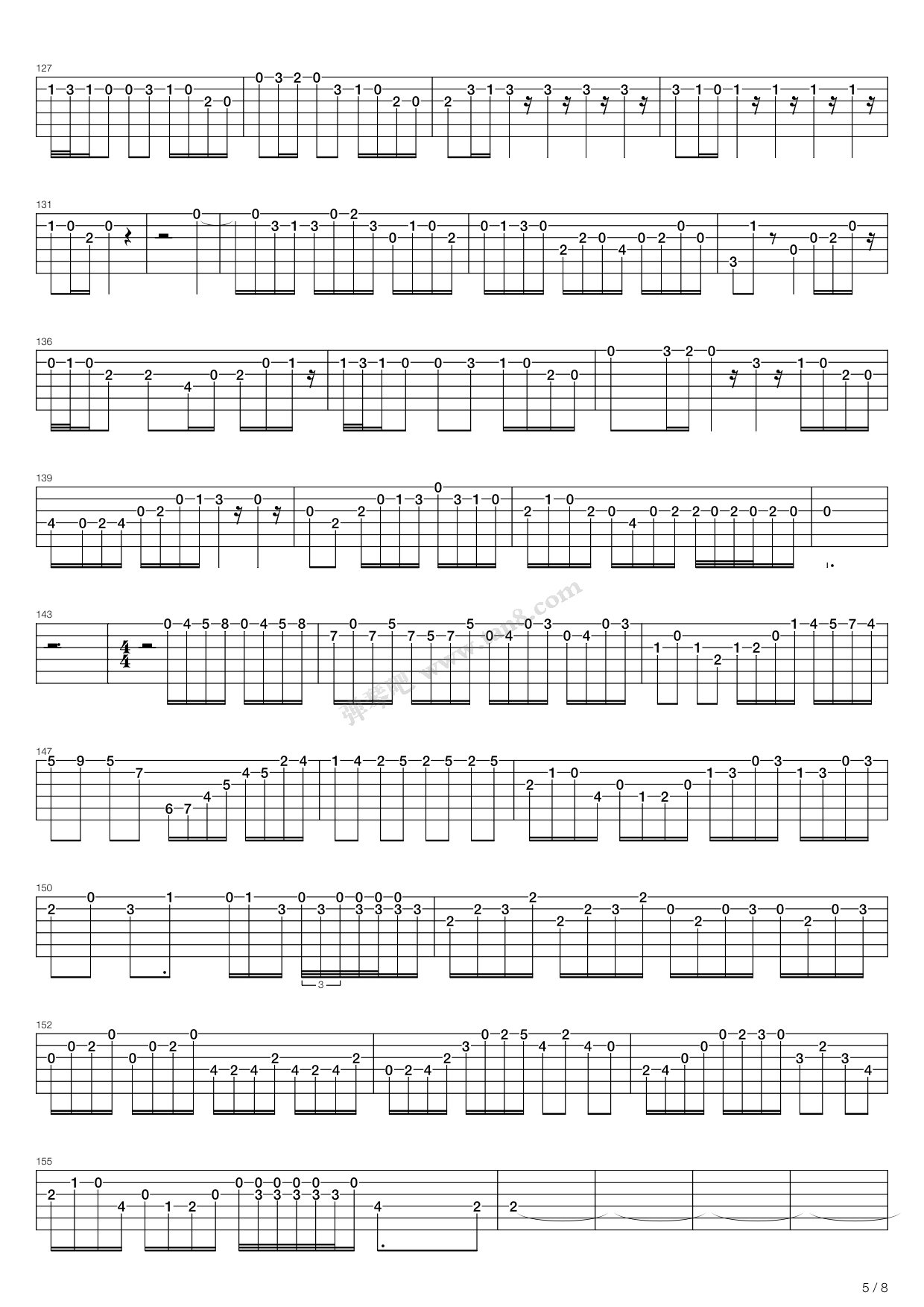 《Bwv 1027 - Sonata No 1 In G Major》吉他谱-C大调音乐网