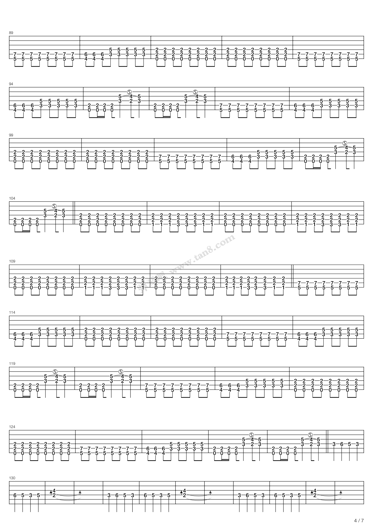 《Sorgens Kammer》吉他谱-C大调音乐网