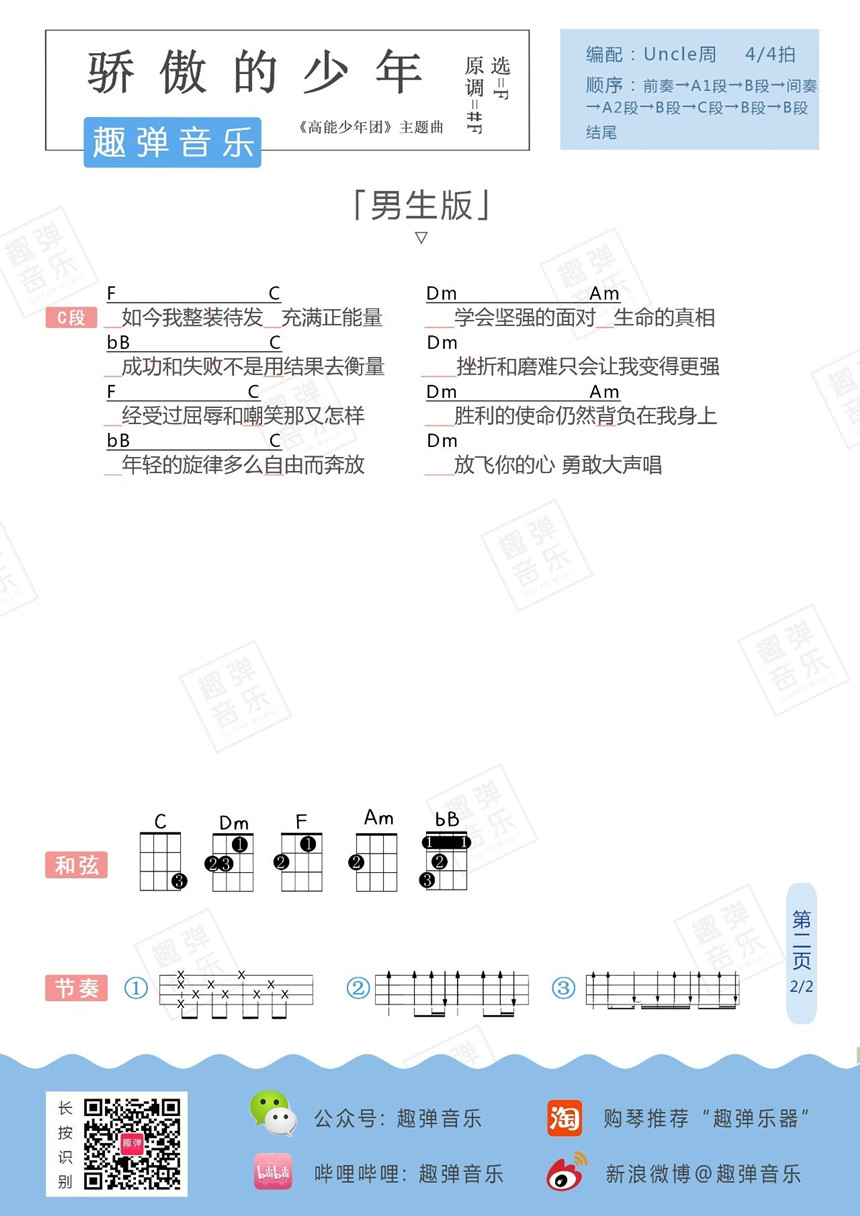 骄傲的少年丨真人秀《高能少年团》-C大调音乐网