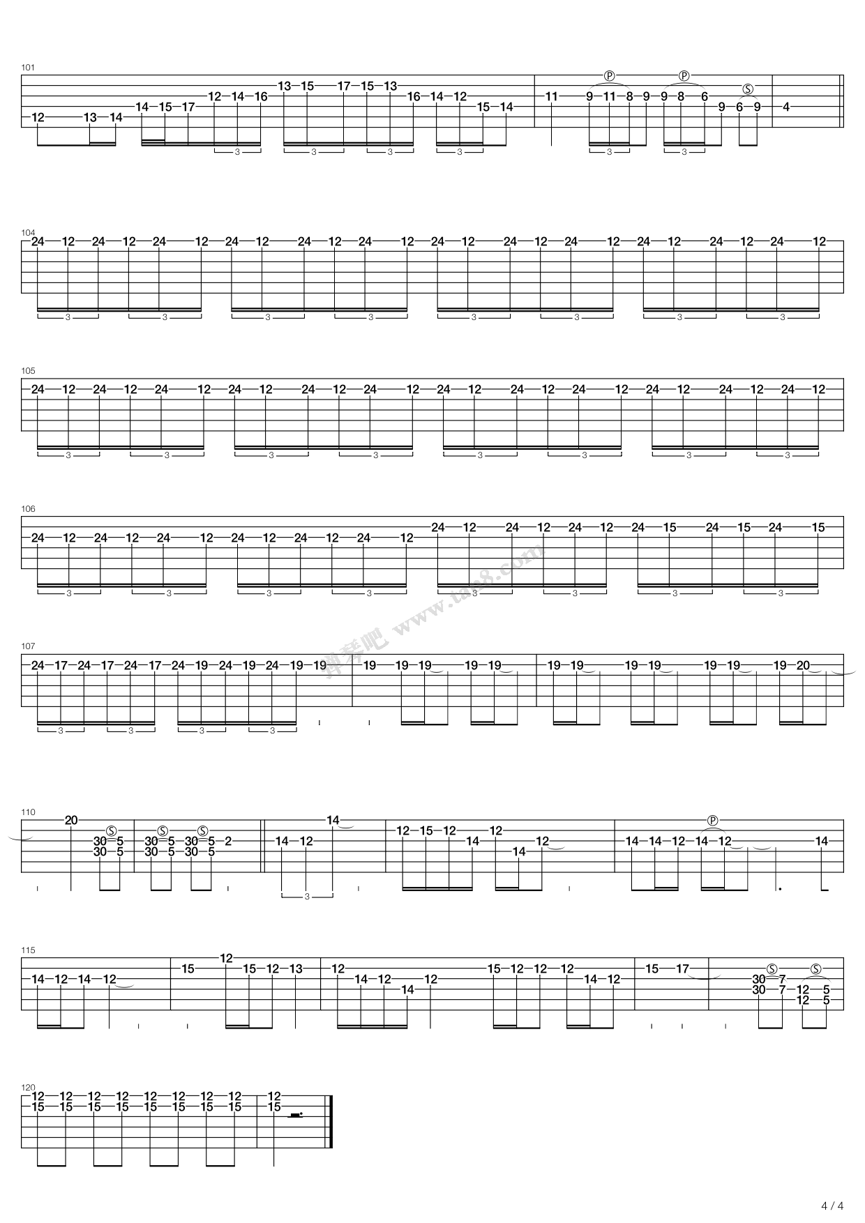 《The Crying Machine live 分析》吉他谱-C大调音乐网