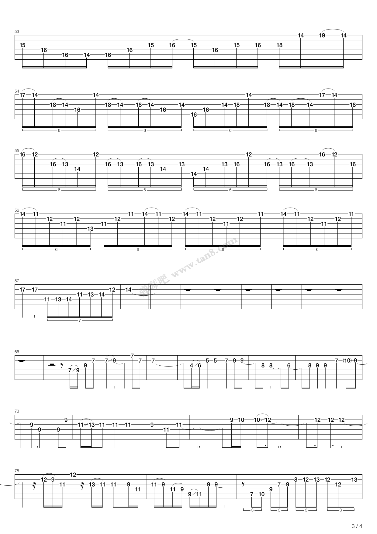 《Ressurreicao》吉他谱-C大调音乐网