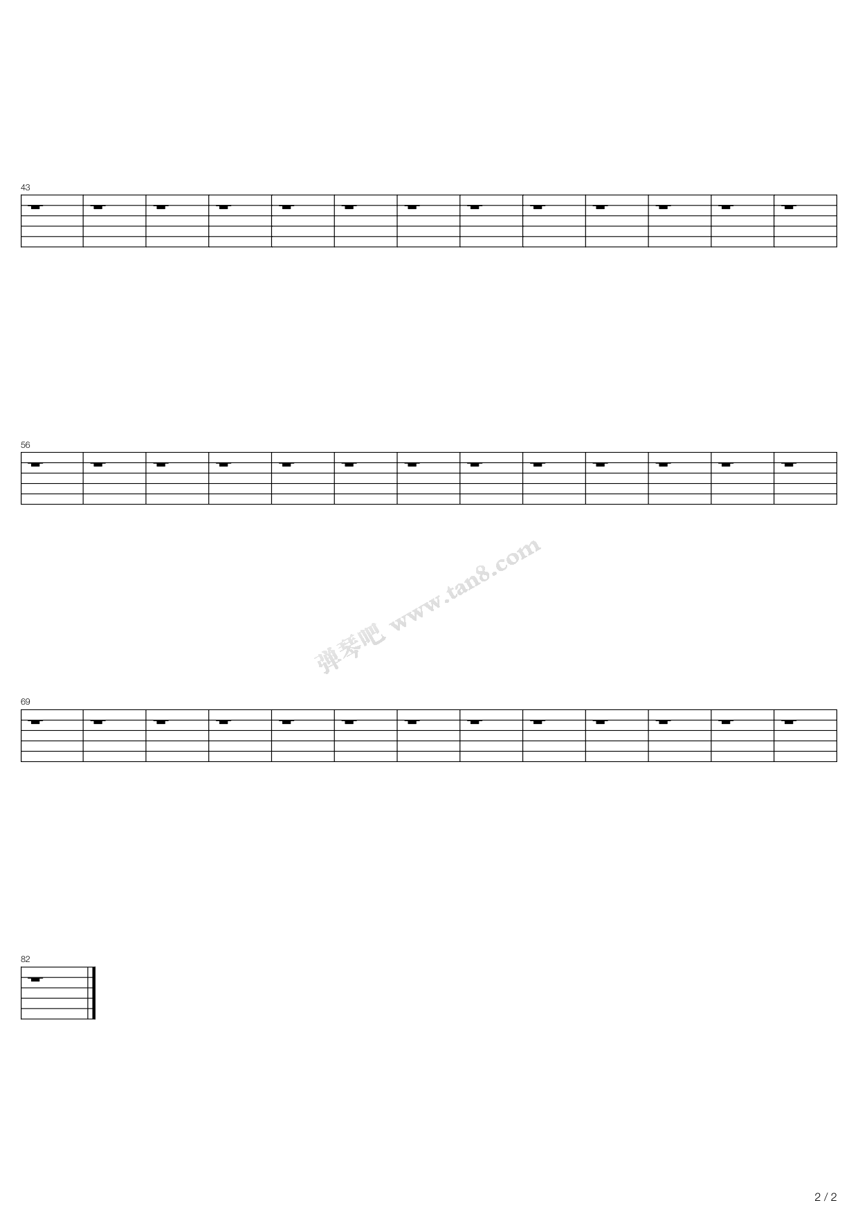 《Are You Ready》吉他谱-C大调音乐网