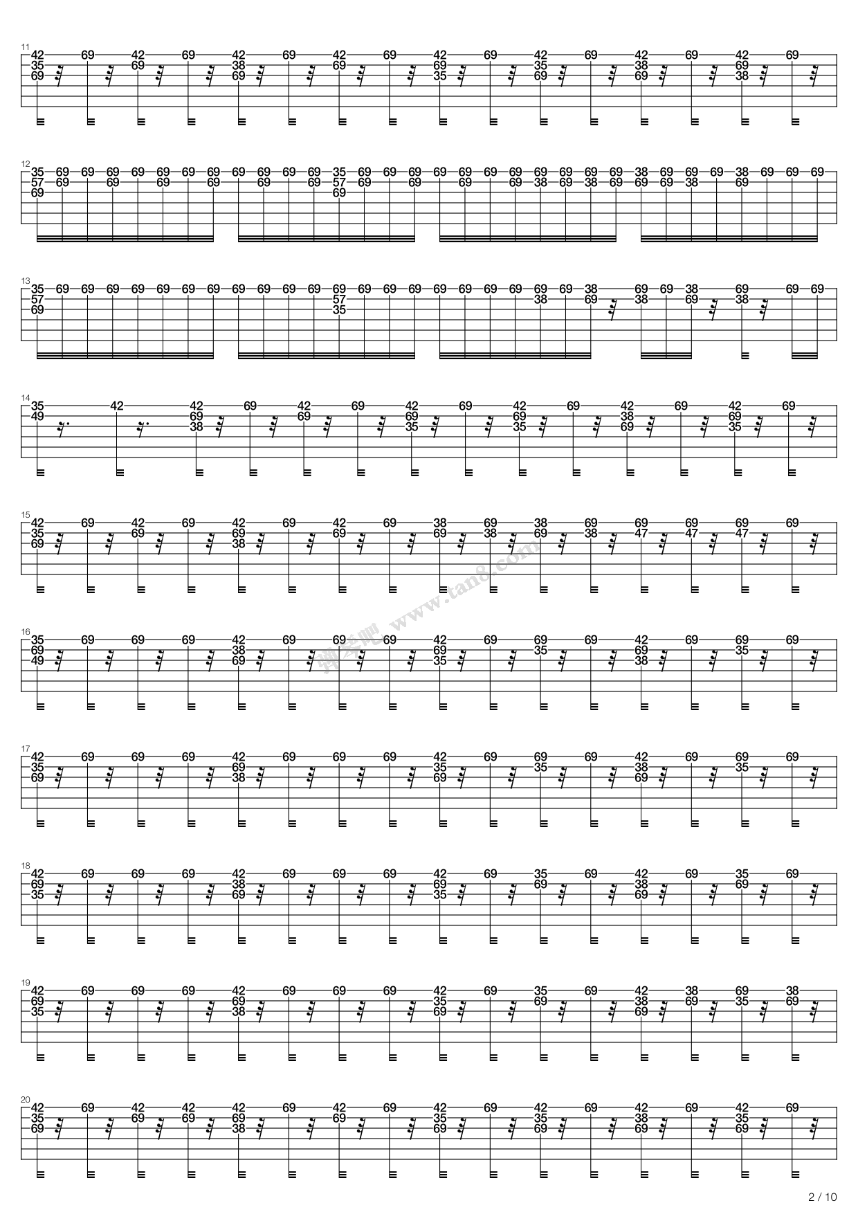 《Beatles (The)披头士乐队 - The Word》吉他谱-C大调音乐网