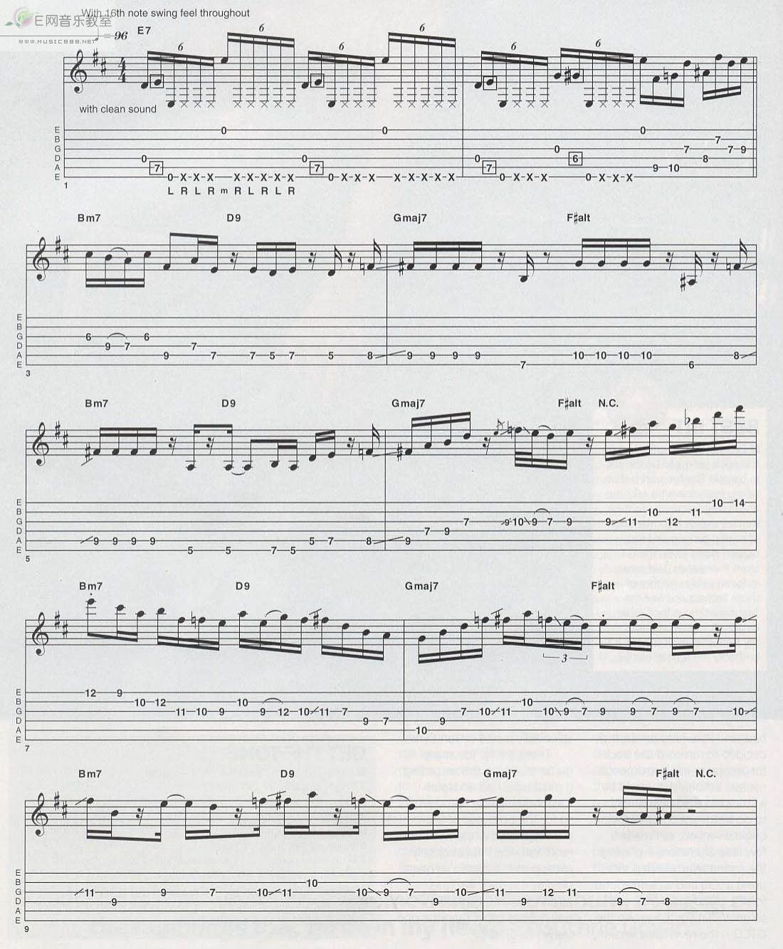 《Wonderful Slippery Thing-Guthrie Govan(吉他谱)》吉他谱-C大调音乐网