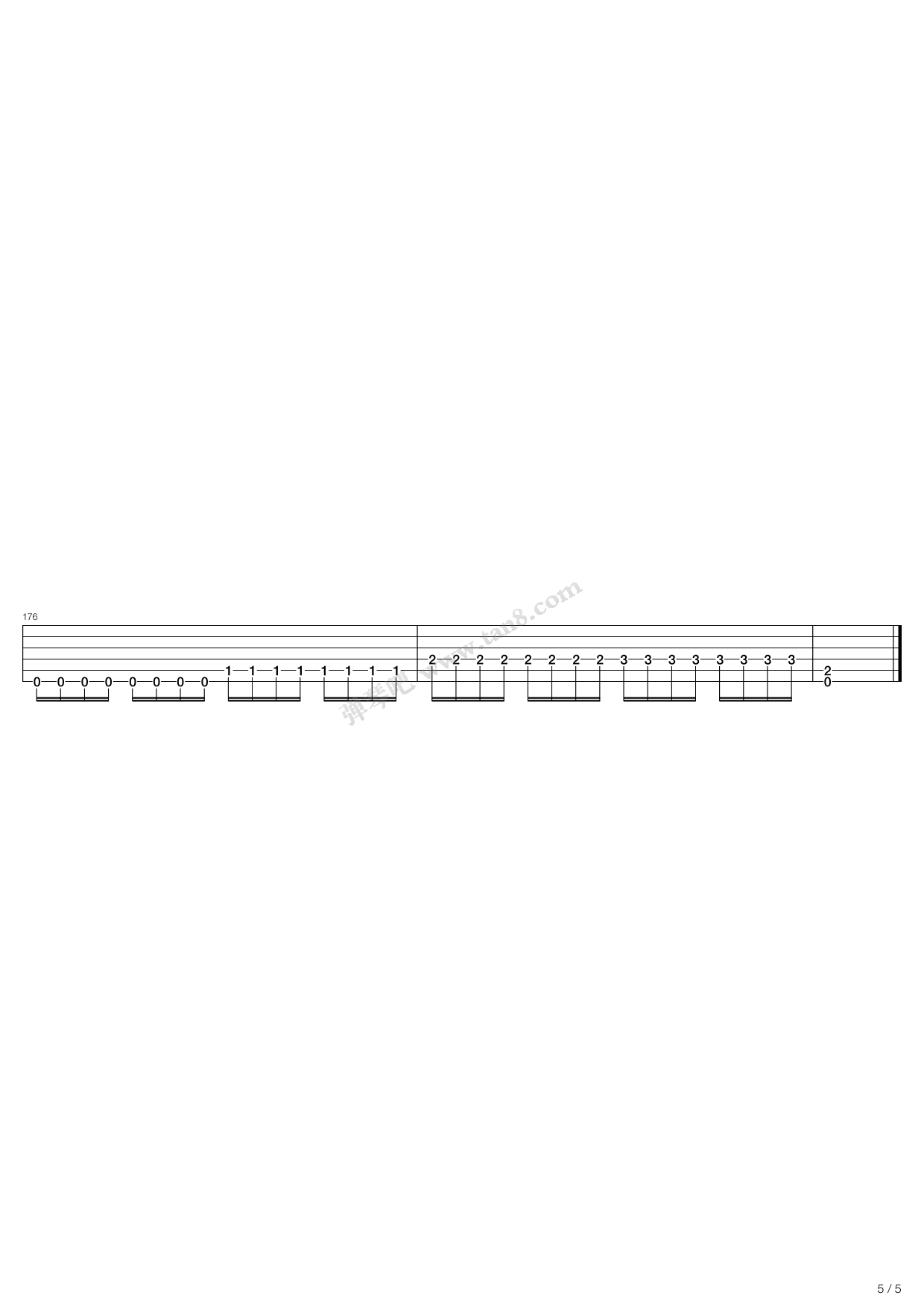 《Freezing Moon》吉他谱-C大调音乐网