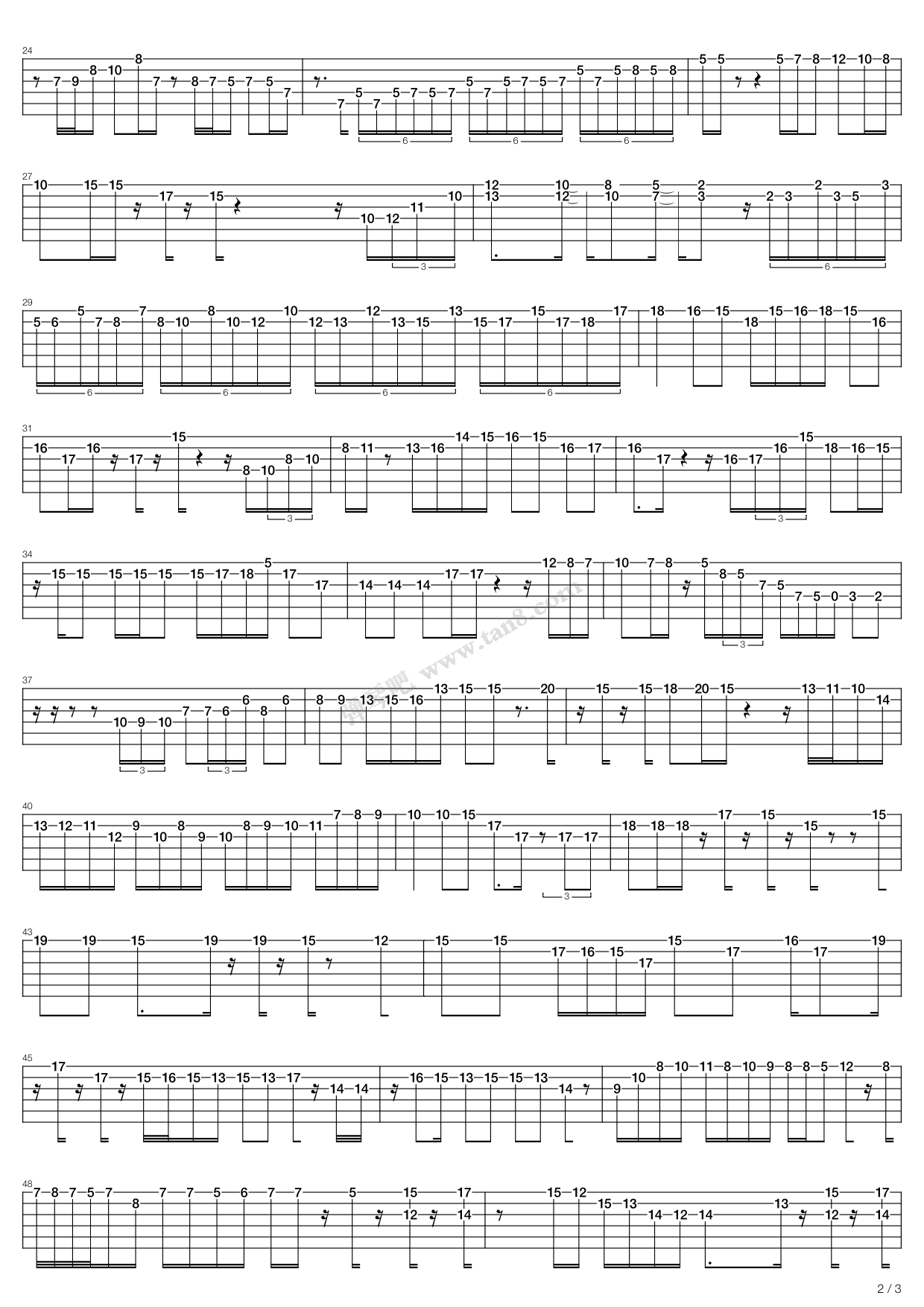 《Here To Stay (Guitar Solo)》吉他谱-C大调音乐网