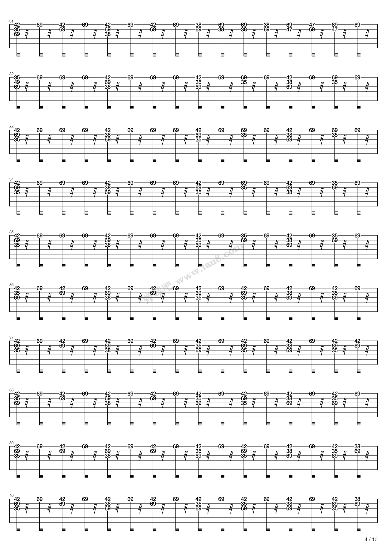 《Beatles (The)披头士乐队 - The Word》吉他谱-C大调音乐网