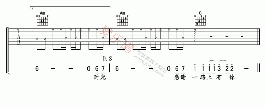 《筷子兄弟《父亲》》吉他谱-C大调音乐网