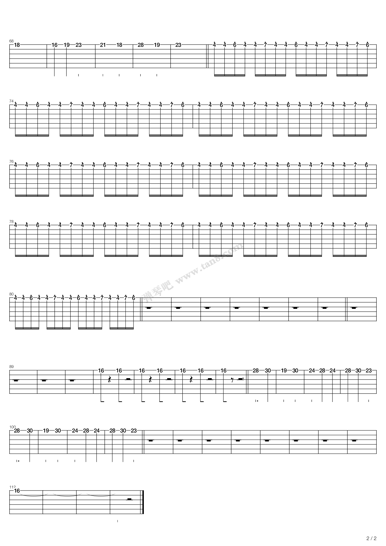 《The Heart Of Everything》吉他谱-C大调音乐网