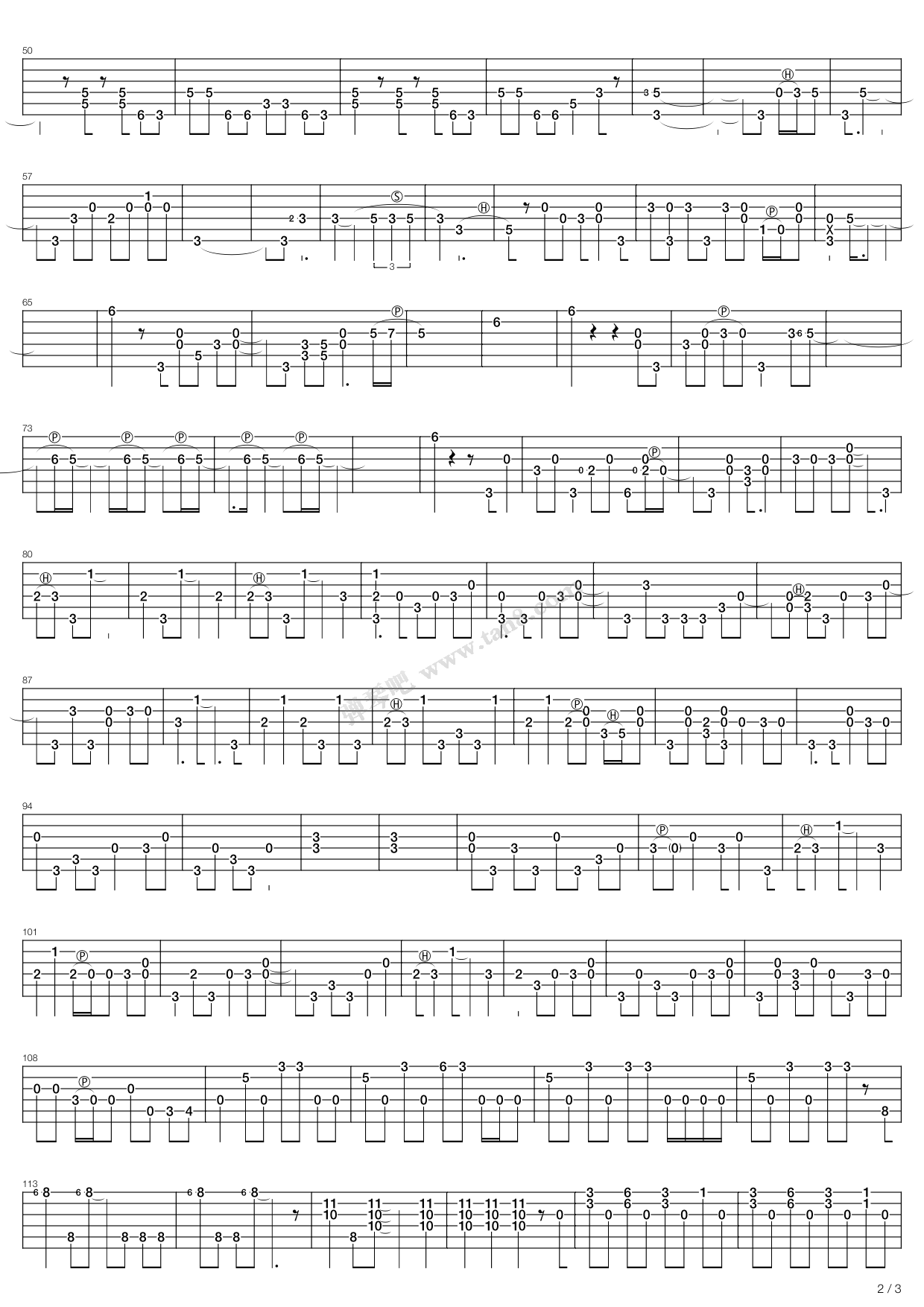 《Boogie King》吉他谱-C大调音乐网