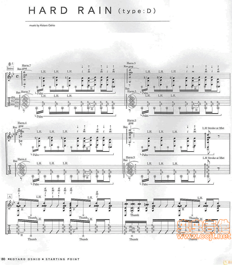 Hard Rain-C大调音乐网