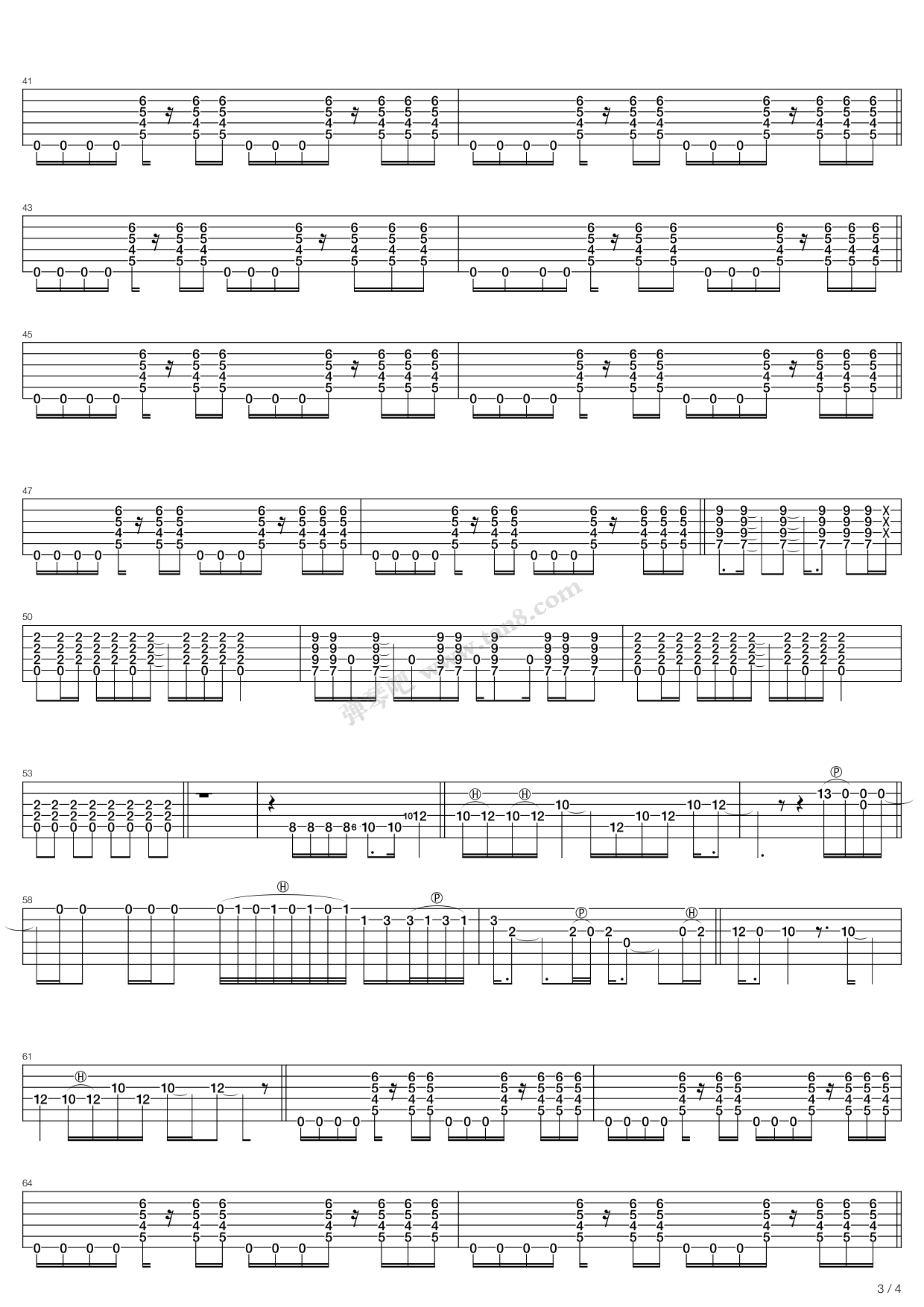 《Me And My Friends》吉他谱-C大调音乐网