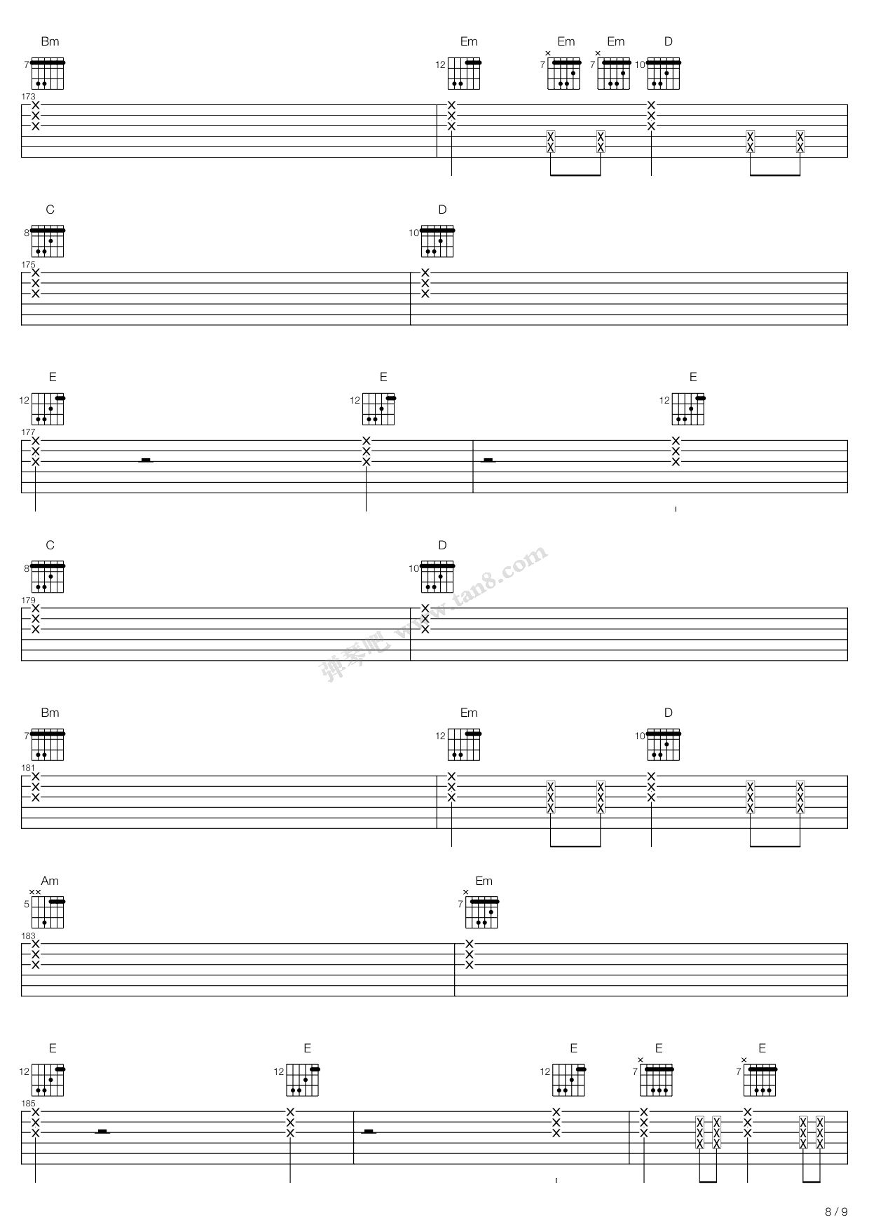 《轻音少女(K-ON) - Don't say lazy》吉他谱-C大调音乐网