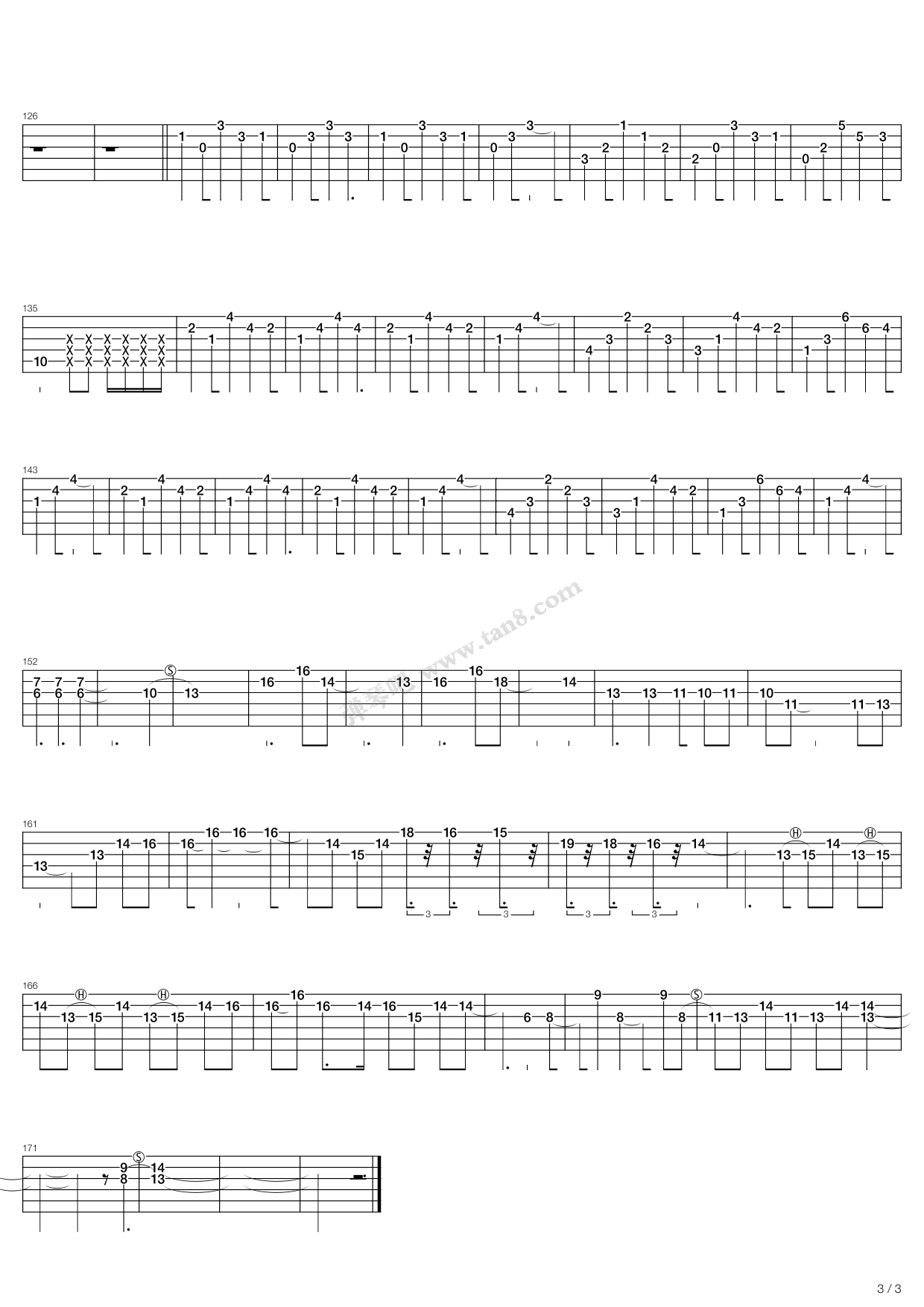 《轻音少女(K-ON) - 放课后ティータイム(放课后茶会) ...》吉他谱-C大调音乐网