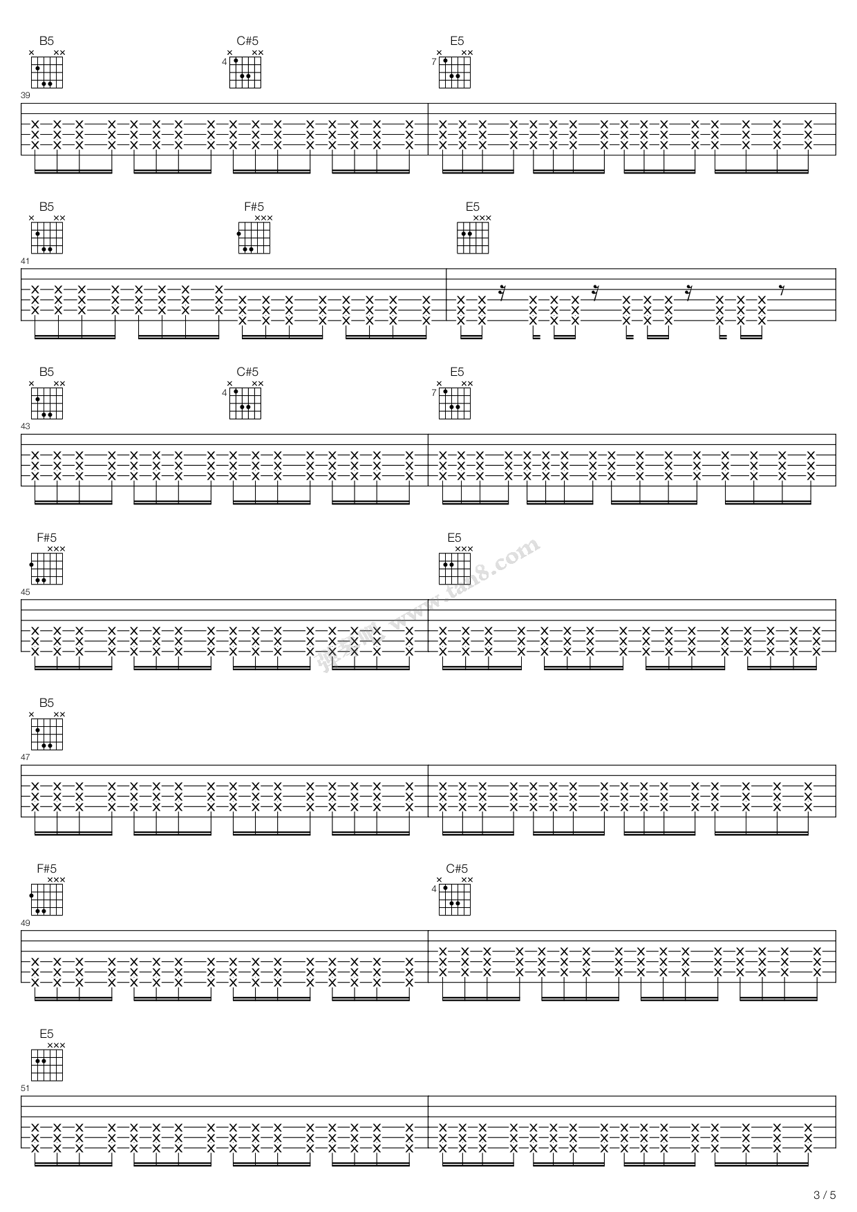 《Josie》吉他谱-C大调音乐网