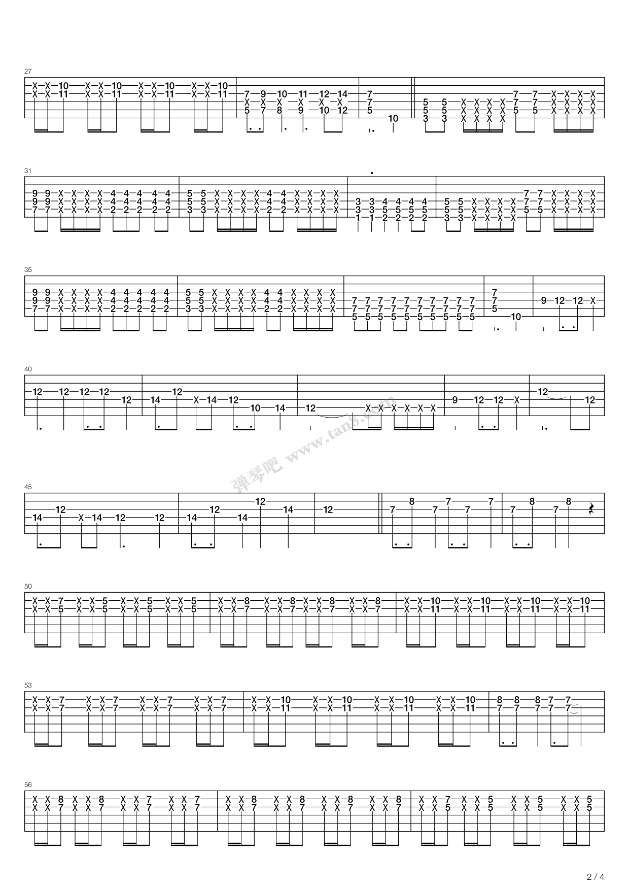 《轻音少女(K-ON) - 给我一双翅膀 翼をください ...》吉他谱-C大调音乐网