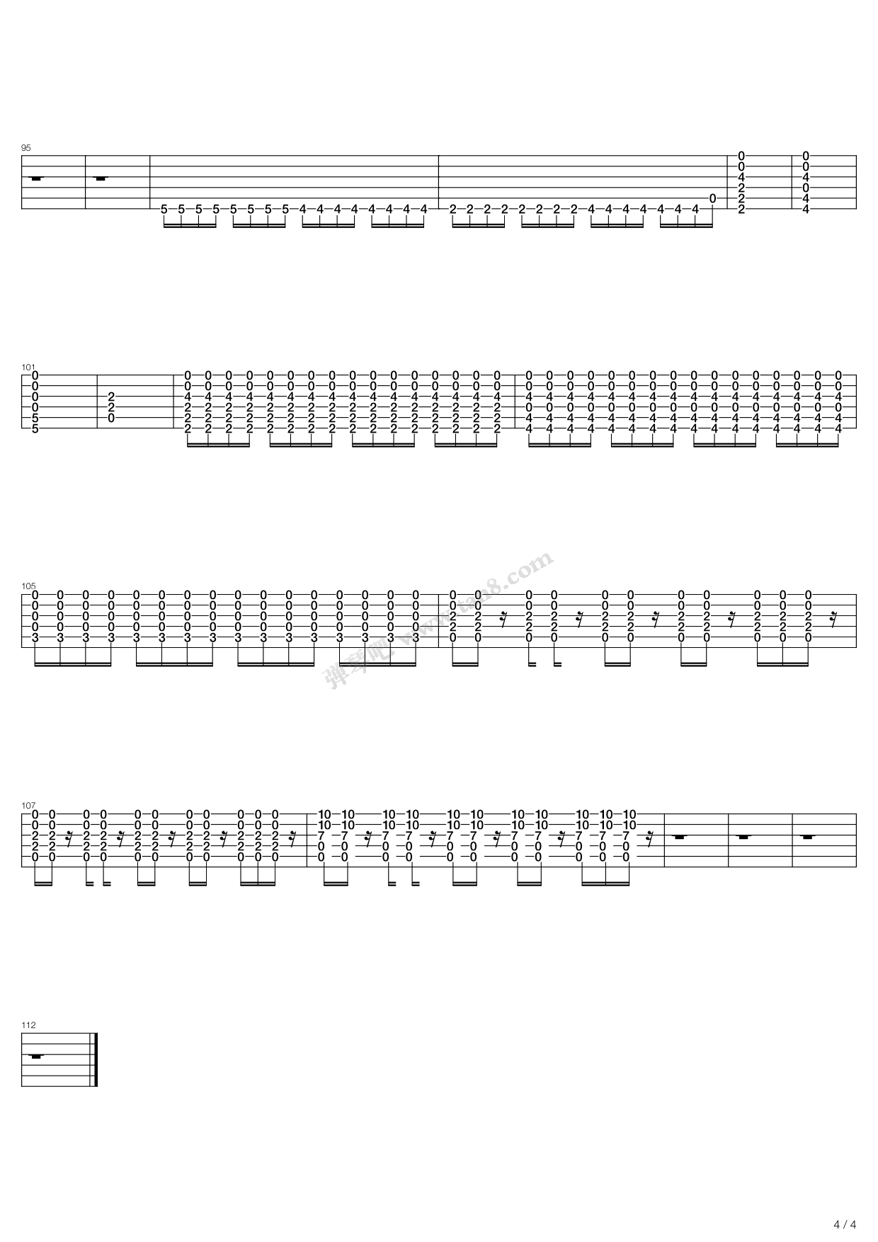 《We Still Kill The Old Way》吉他谱-C大调音乐网