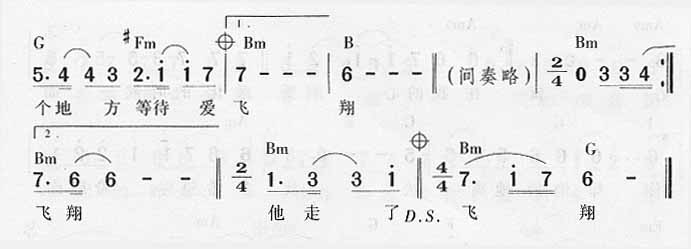 《Lydia-F.I.R飞儿乐团(简谱)》吉他谱-C大调音乐网