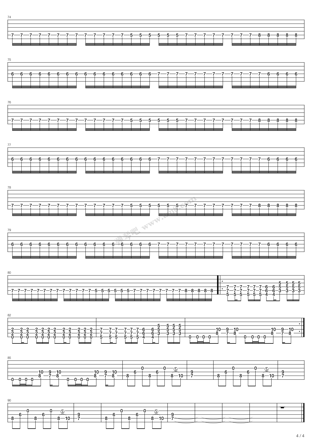 《Sorgens Kammer》吉他谱-C大调音乐网